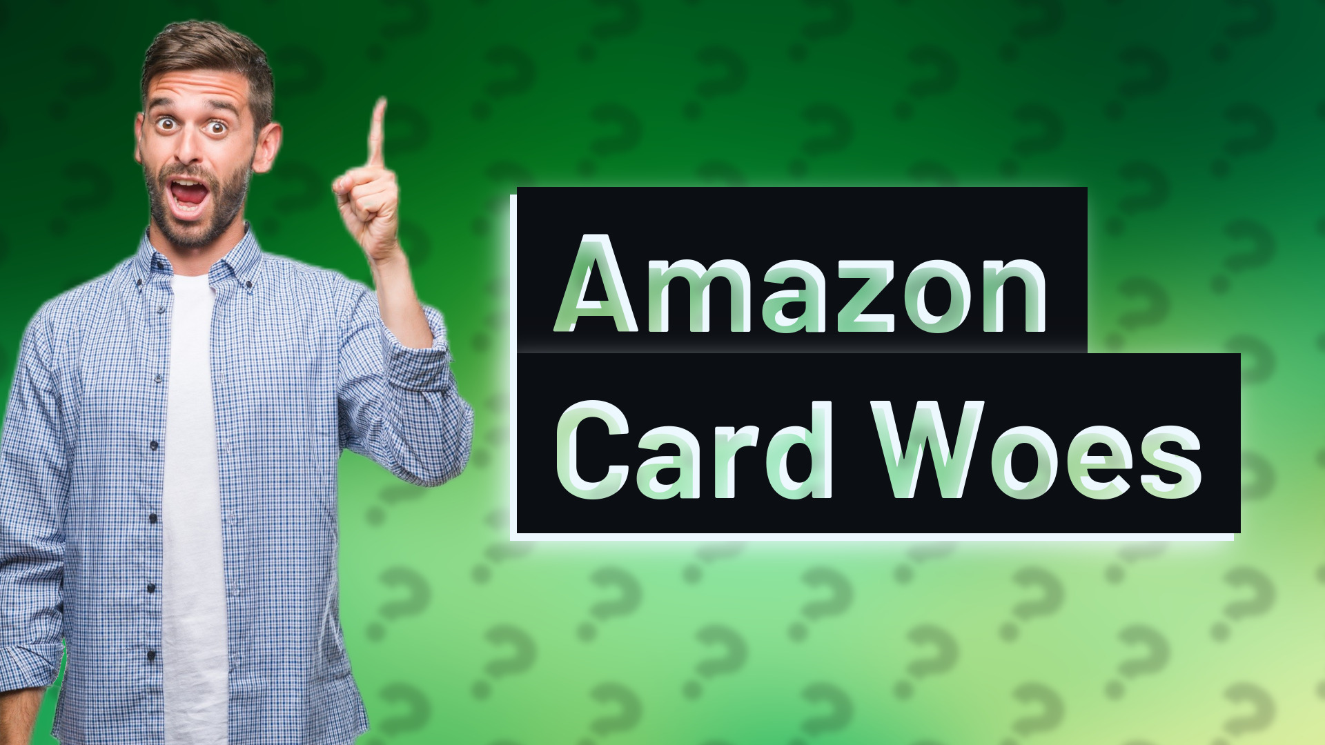 Amazon Card Woes