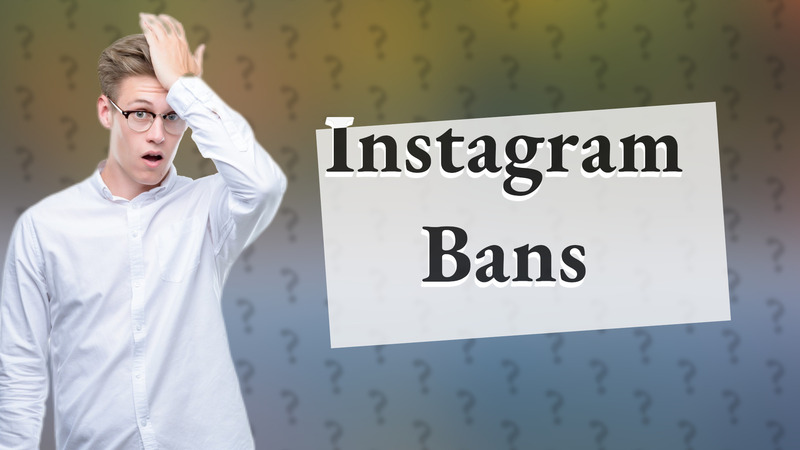 Instagram Bans