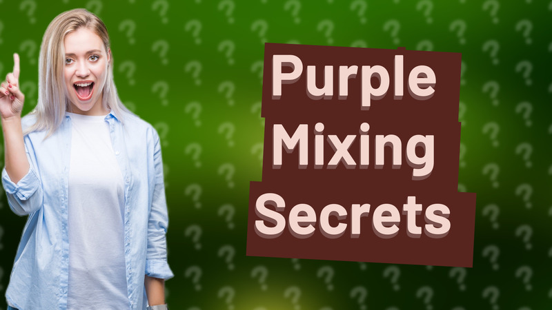 Purple Mixing Secrets