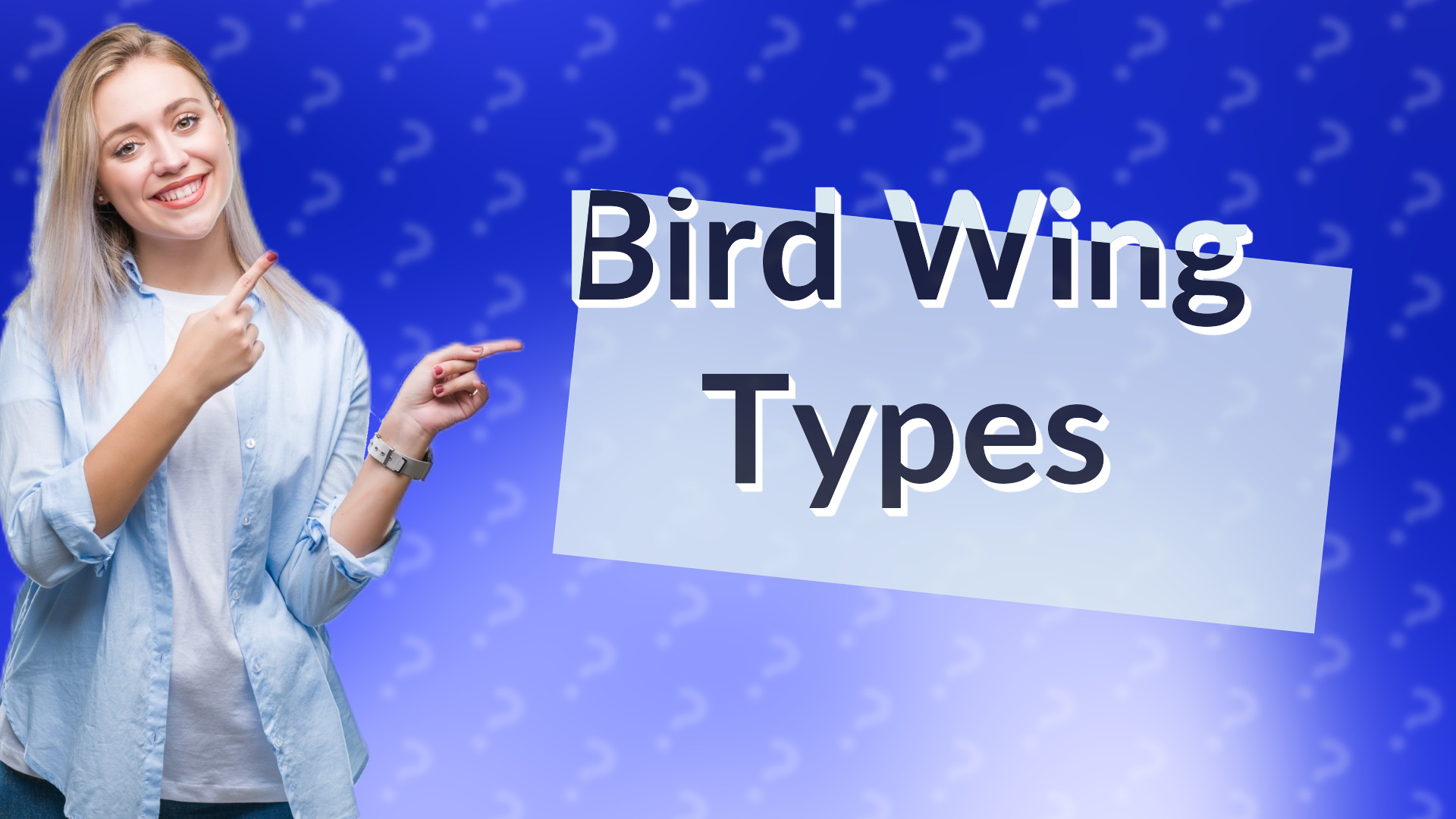 Bird Wing Types