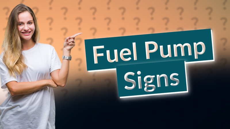 Fuel Pump Signs