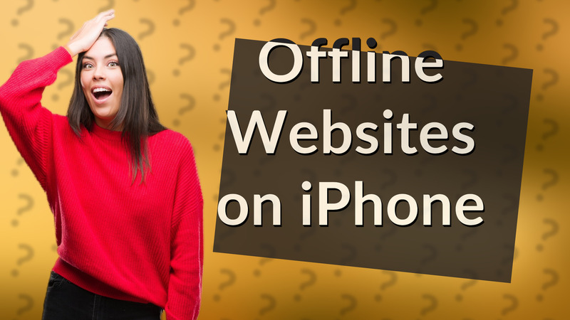 Offline Websites on iPhone