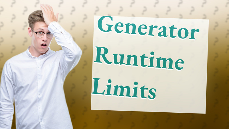 Generator Runtime Limits