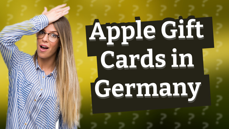Apple Gift Cards in Germany