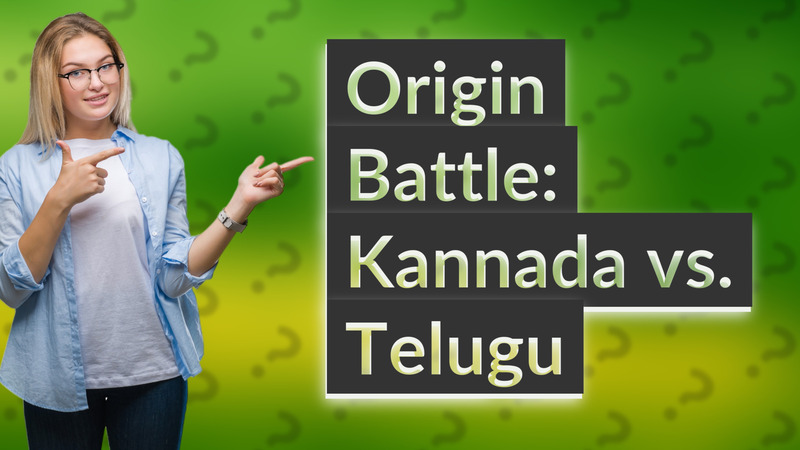 Origin Battle: Kannada vs. Telugu