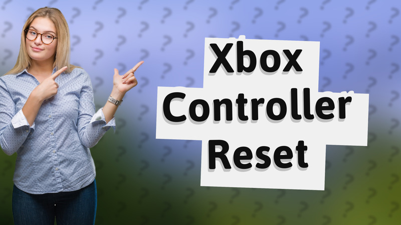 Xbox Controller Reset
