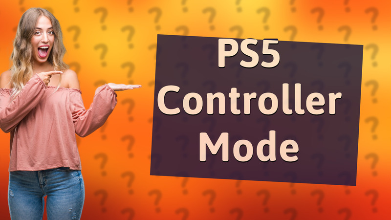 PS5 Controller Mode