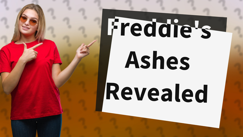 Freddie's Ashes Revealed