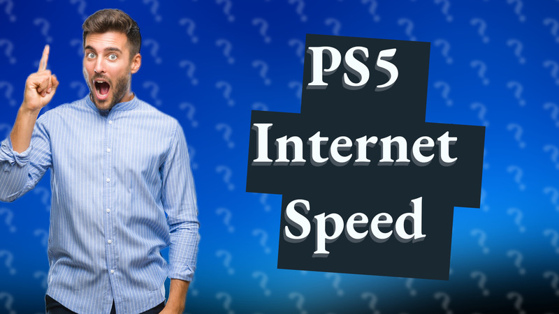 PS5 Internet Speed