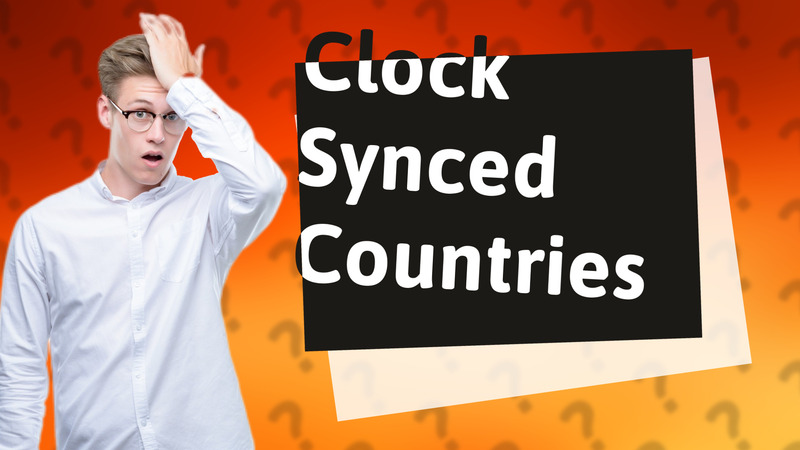 Clock Synced Countries