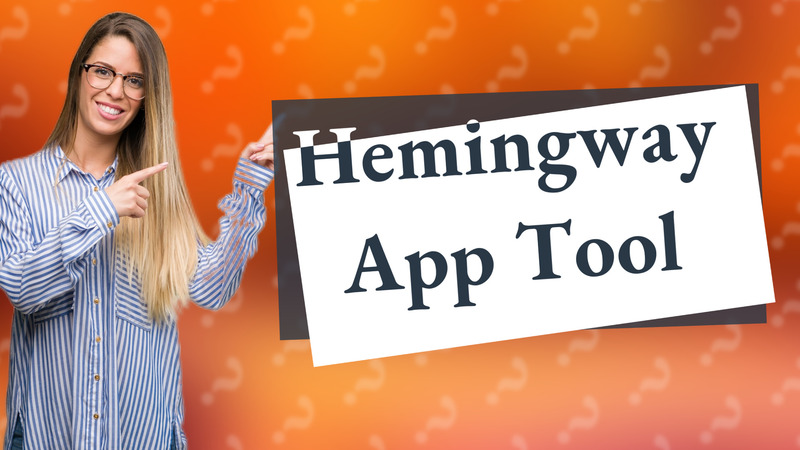 Hemingway App Tool