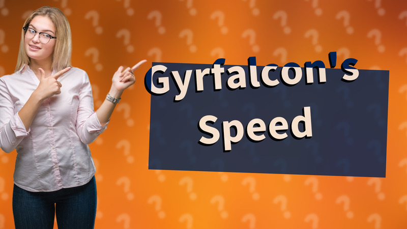Gyrfalcon's Speed