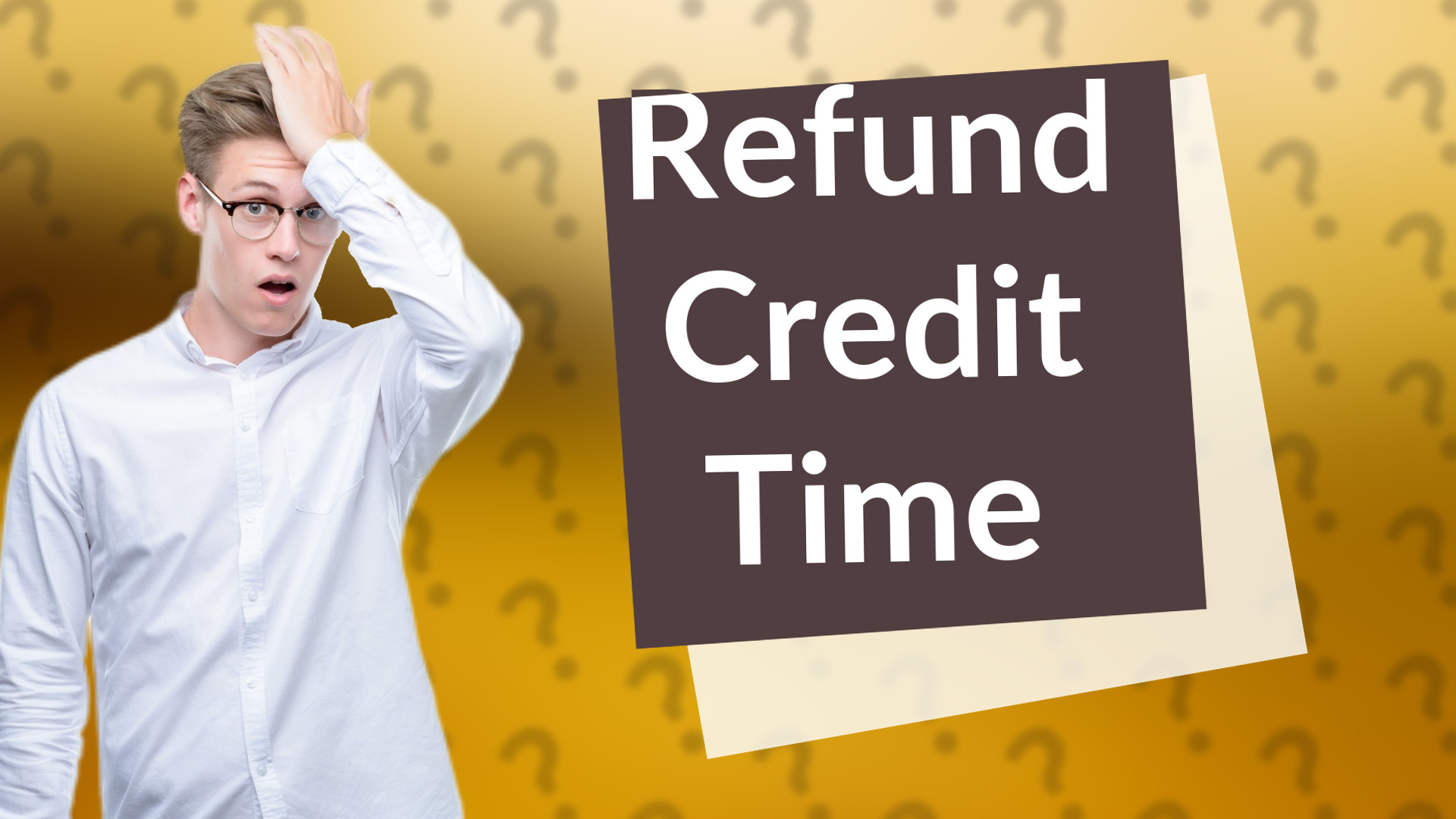 Refund Credit Time