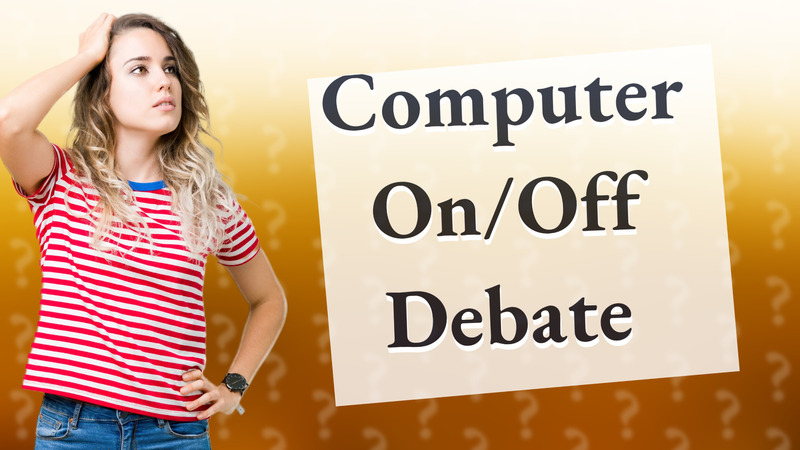 Computer On/Off Debate