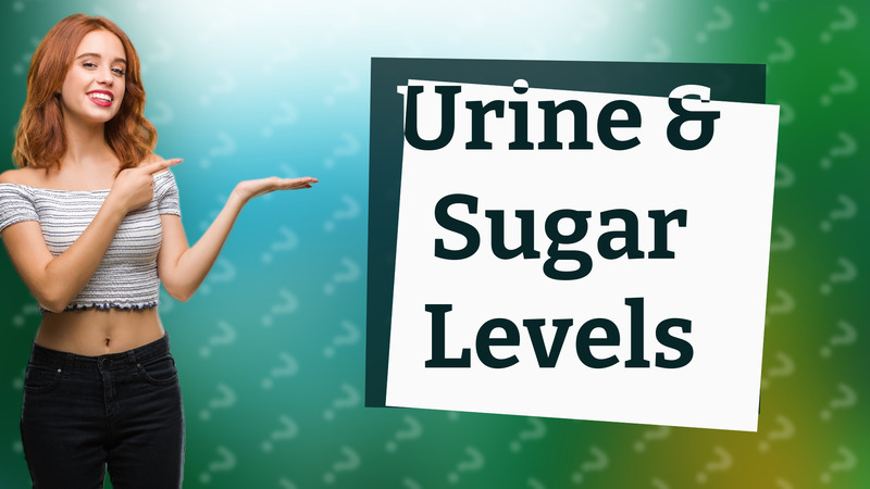 Urine & Sugar Levels