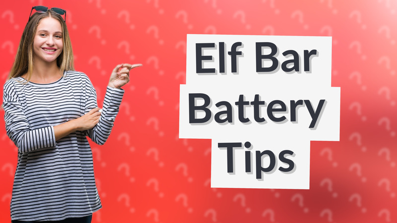Elf Bar Battery Tips