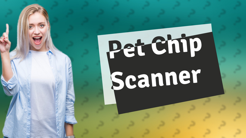 Pet Chip Scanner