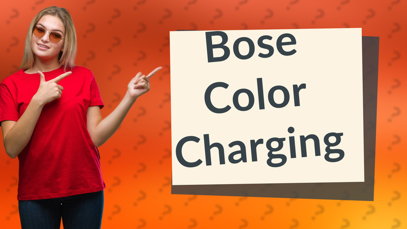 Bose Color Charging