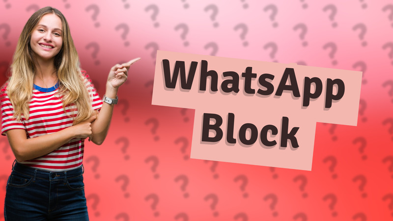WhatsApp Block