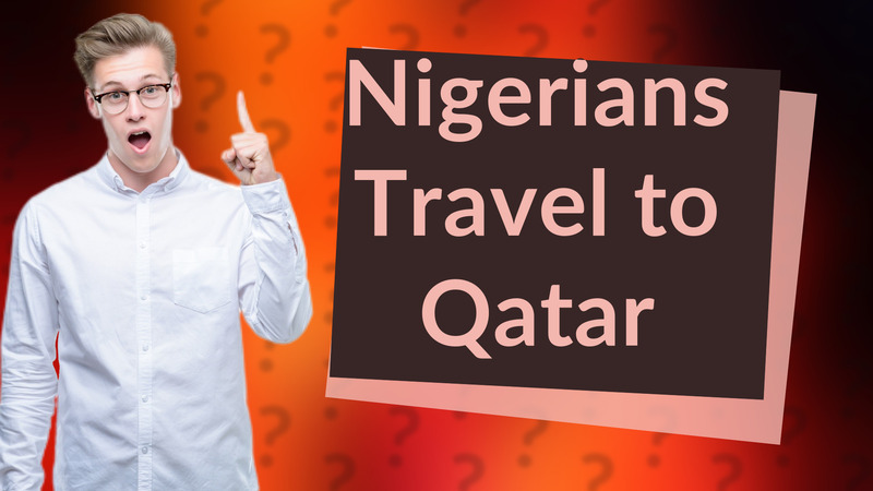 Nigerians Travel to Qatar