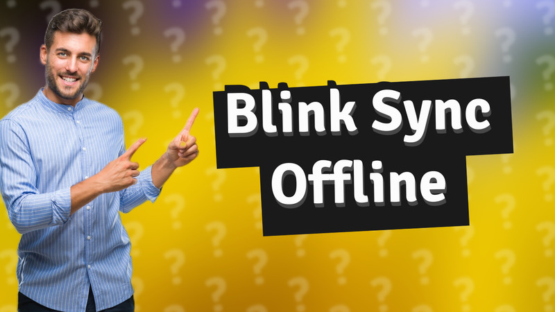 Blink Sync Offline