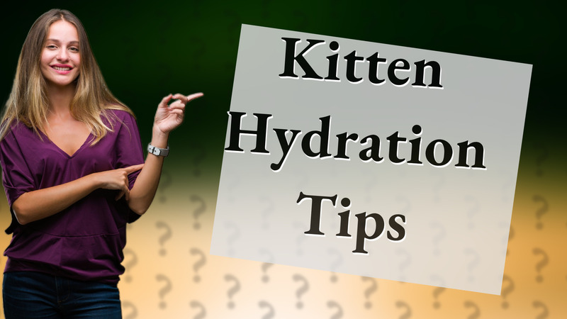 Kitten Hydration Tips