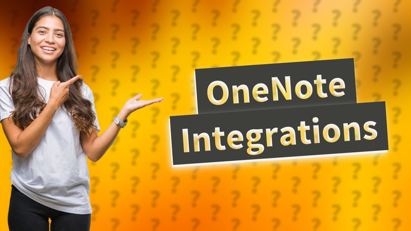 OneNote Integrations