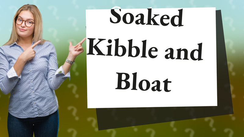 Soaked Kibble and Bloat