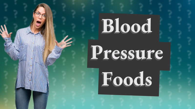 Blood Pressure Foods