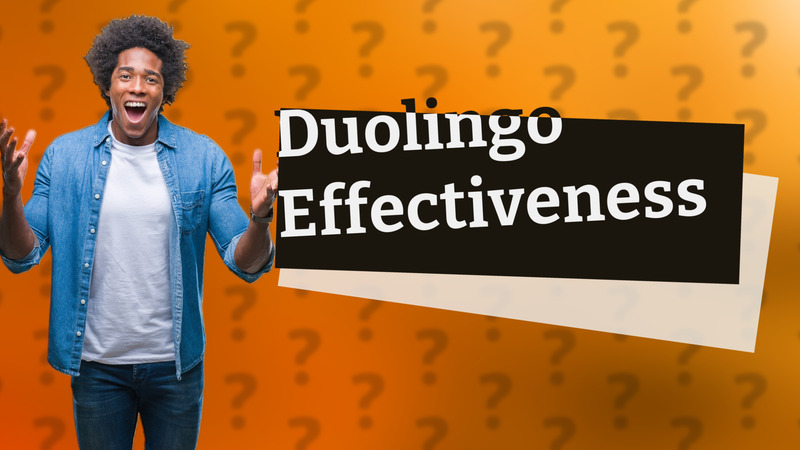 Duolingo Effectiveness