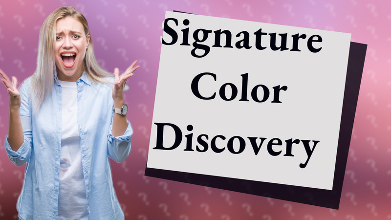 Signature Color Discovery