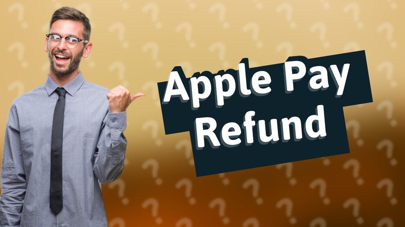 Apple Pay Refund