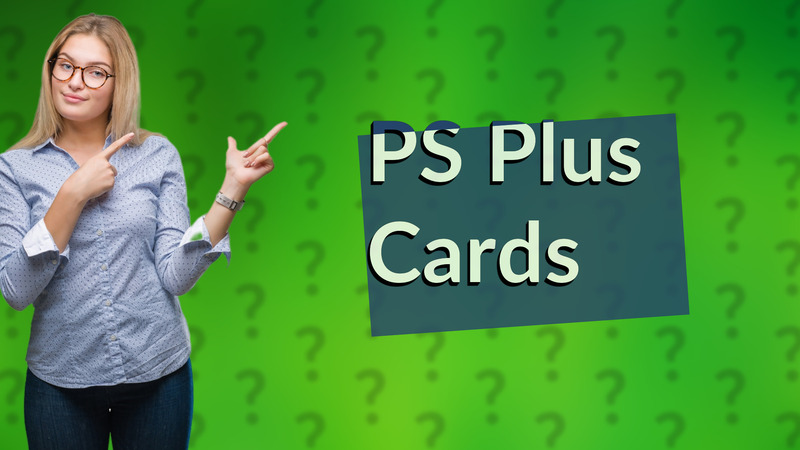PS Plus Cards