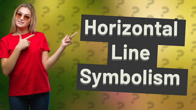 Horizontal Line Symbolism