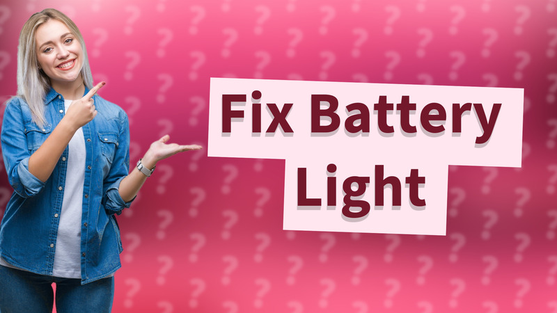 Fix Battery Light