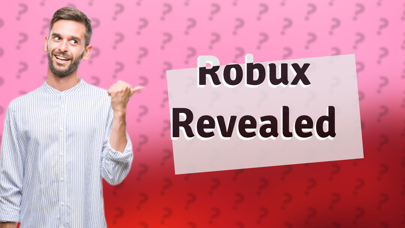 Robux Revealed