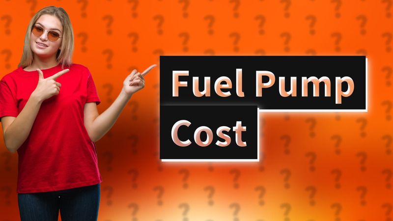 Fuel Pump Cost