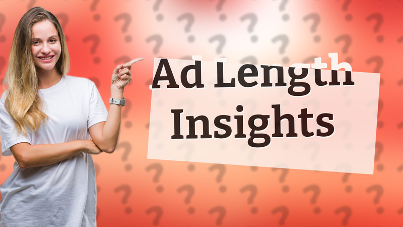 Ad Length Insights