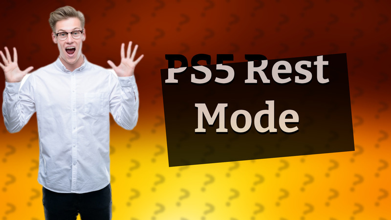 PS5 Rest Mode
