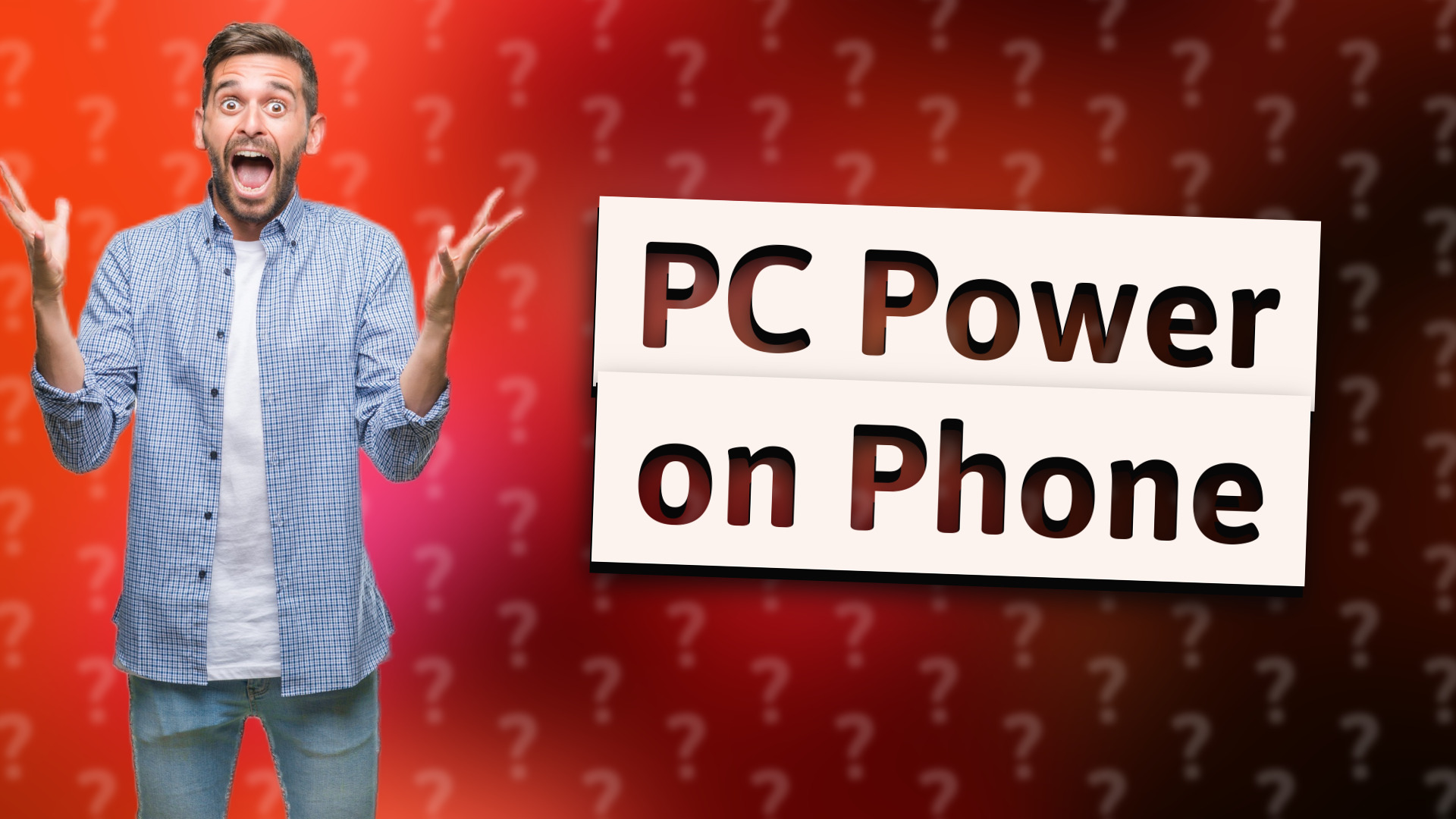 PC Power on Phone