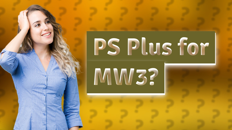 PS Plus for MW3?