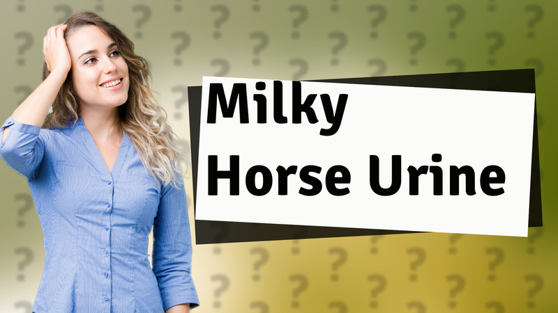 Milky Horse Urine