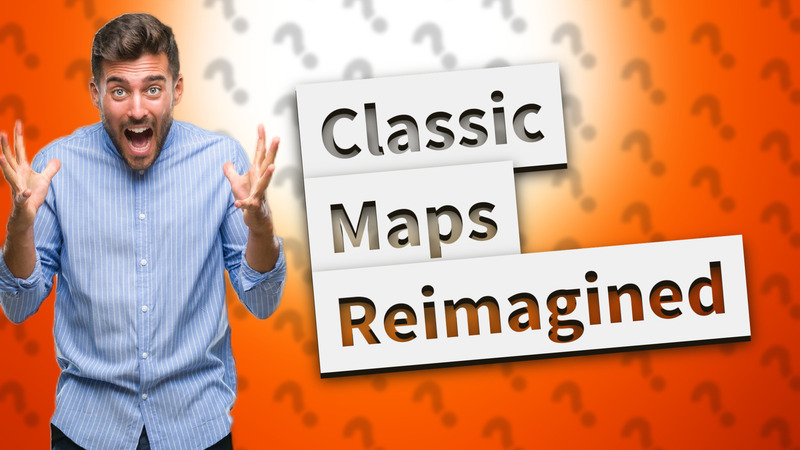 Classic Maps Reimagined