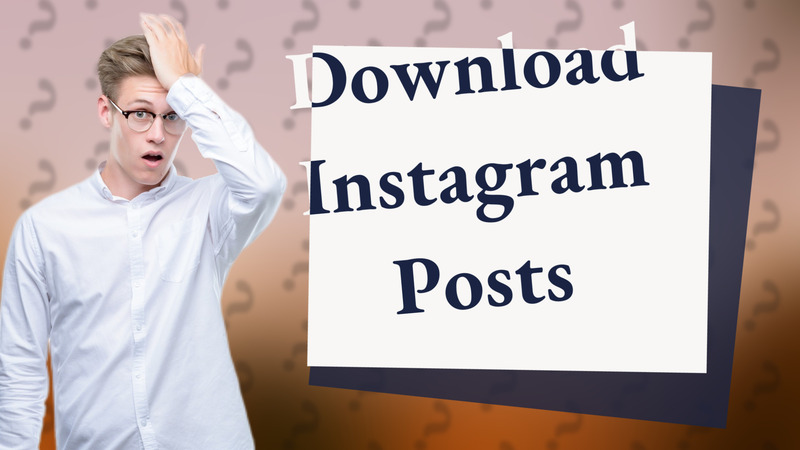 Download Instagram Posts