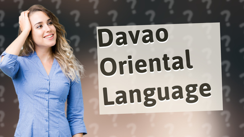 Davao Oriental Language