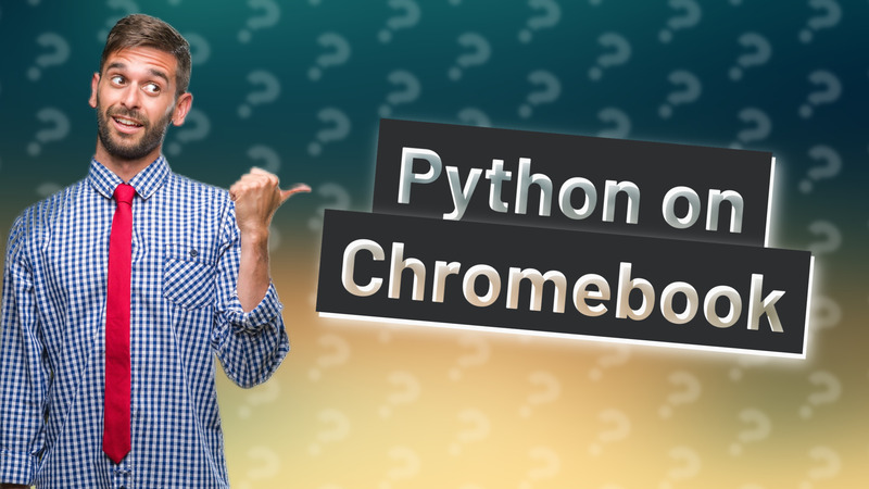 Python on Chromebook