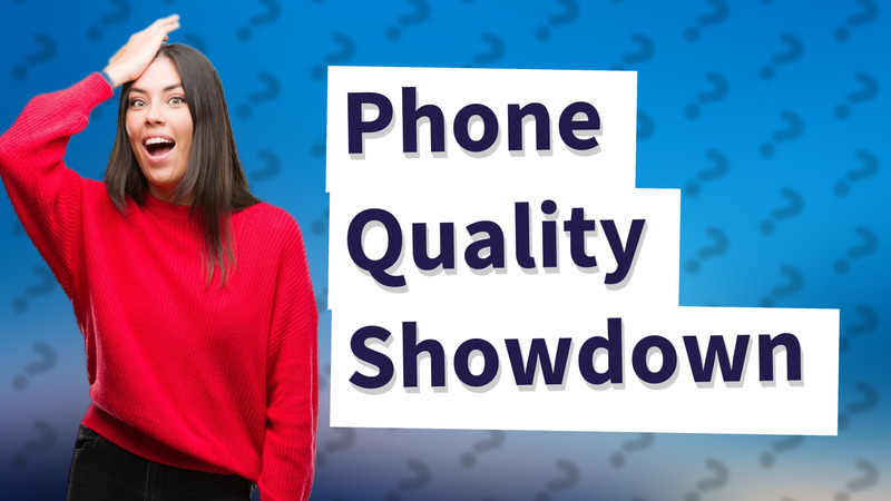 Phone Quality Showdown