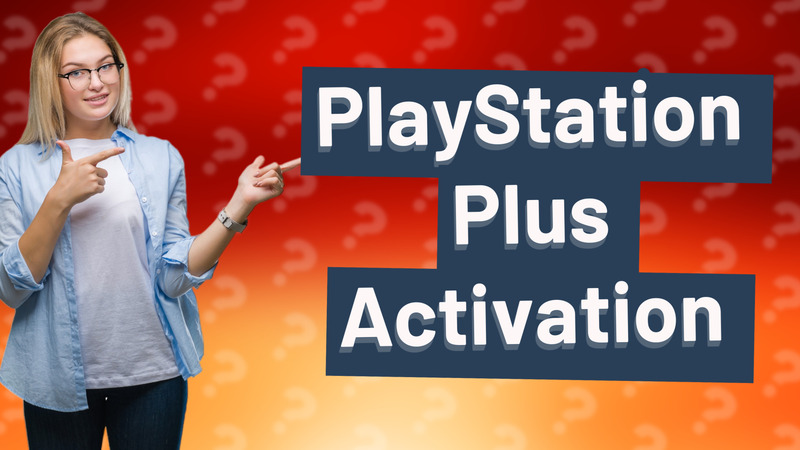 PlayStation Plus Activation