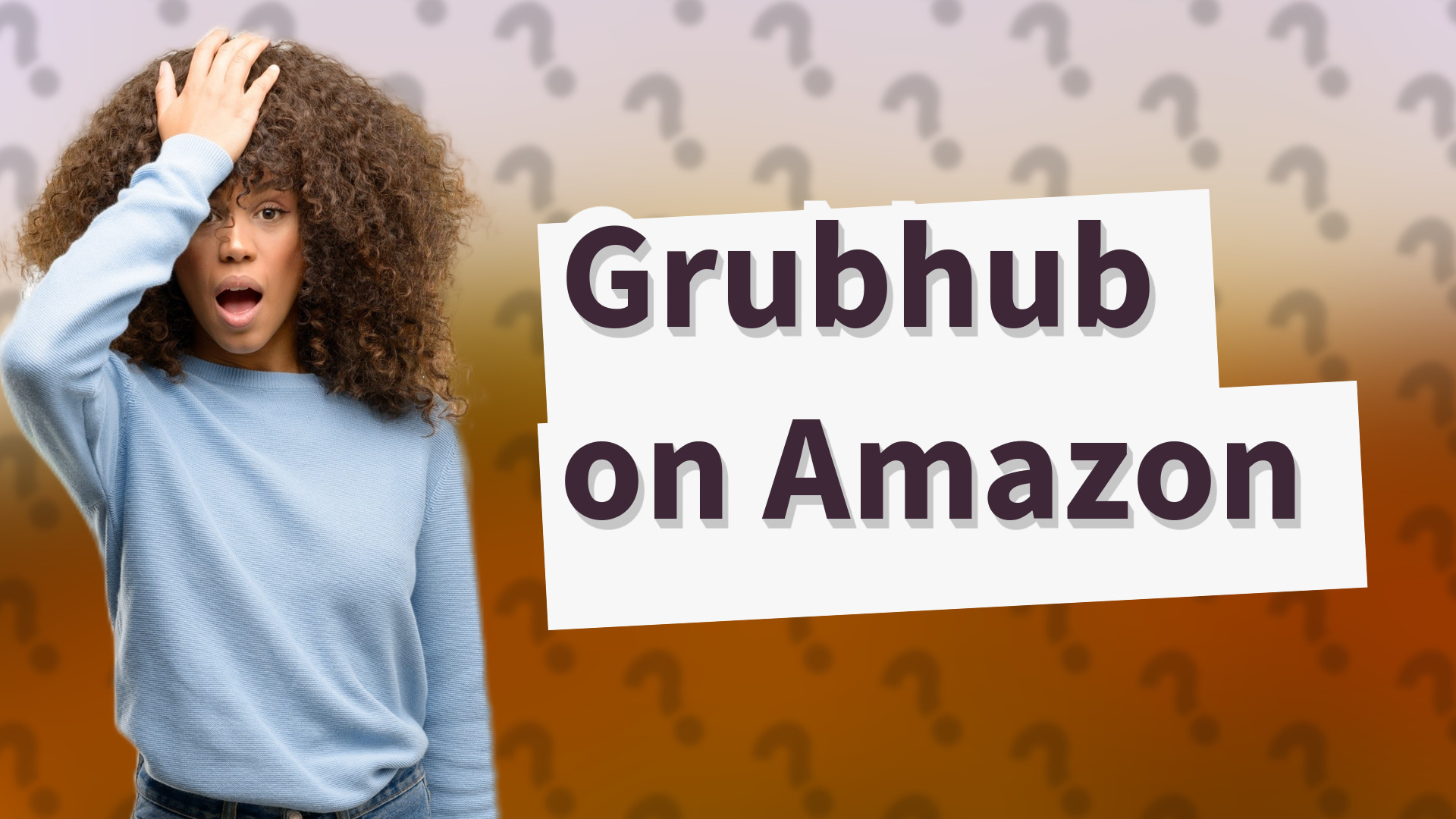 Grubhub on Amazon