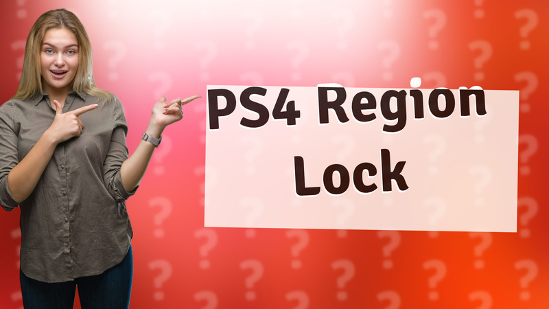PS4 Region Lock